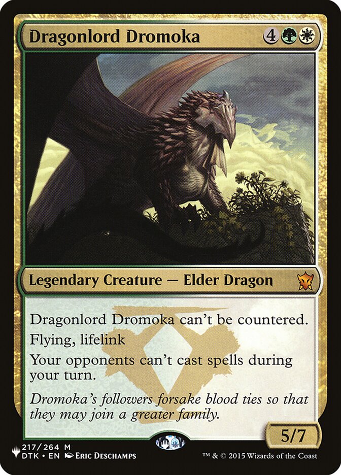 Dragonlord Dromoka [The List] | Golgari Games