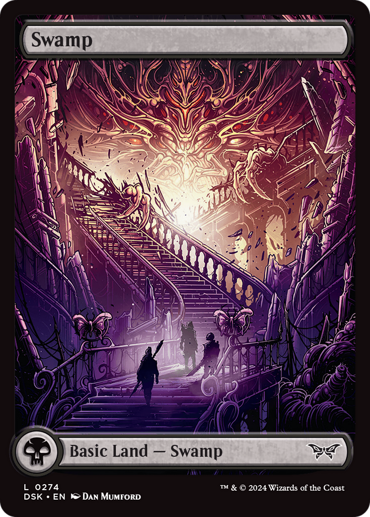 Swamp (274) - Full Art [Duskmourn: House of Horror] | Local Legends