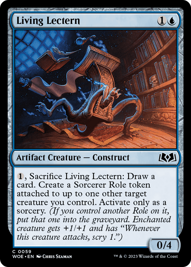 Living Lectern [Wilds of Eldraine] | Local Legends