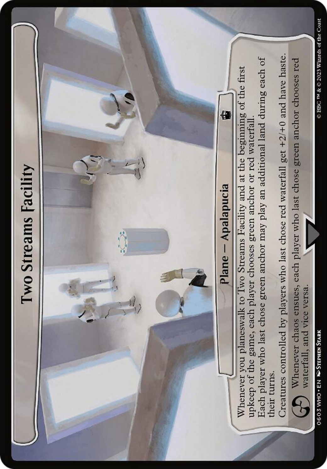 Two Streams Facility [Doctor Who] | Local Legends