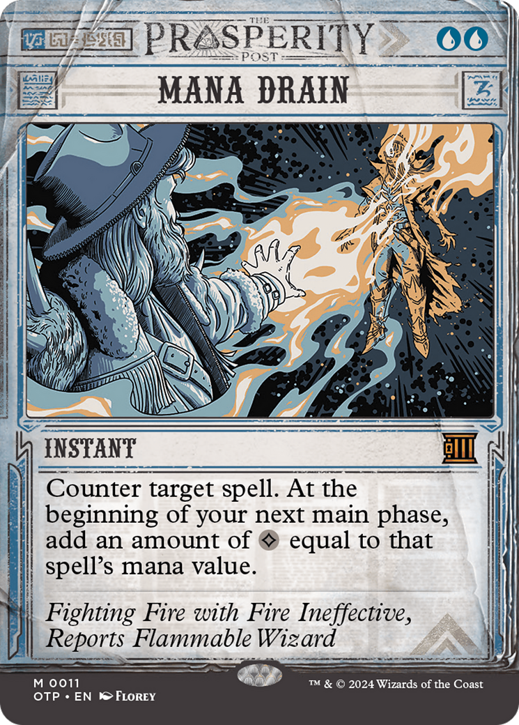 Mana Drain [Outlaws of Thunder Junction: Breaking News] | Local Legends