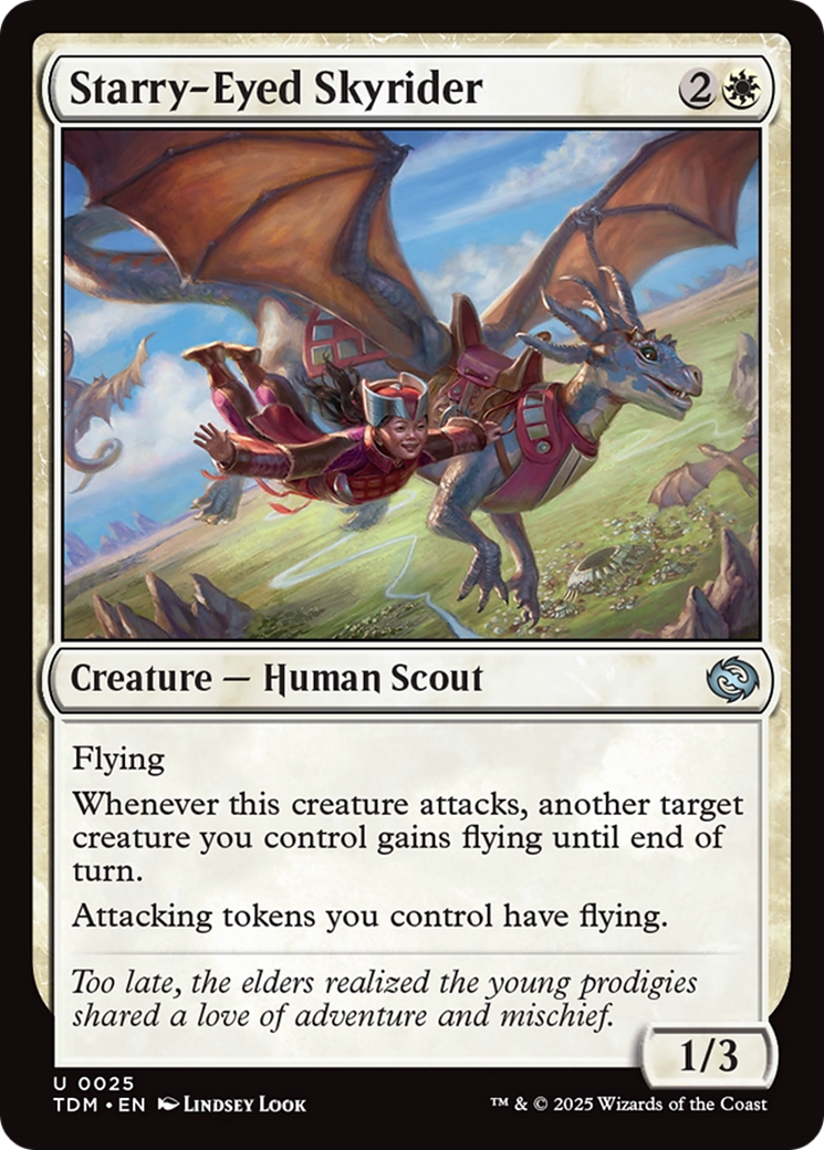 Starry-Eyed Skyrider [Tarkir: Dragonstorm] | Local Legends