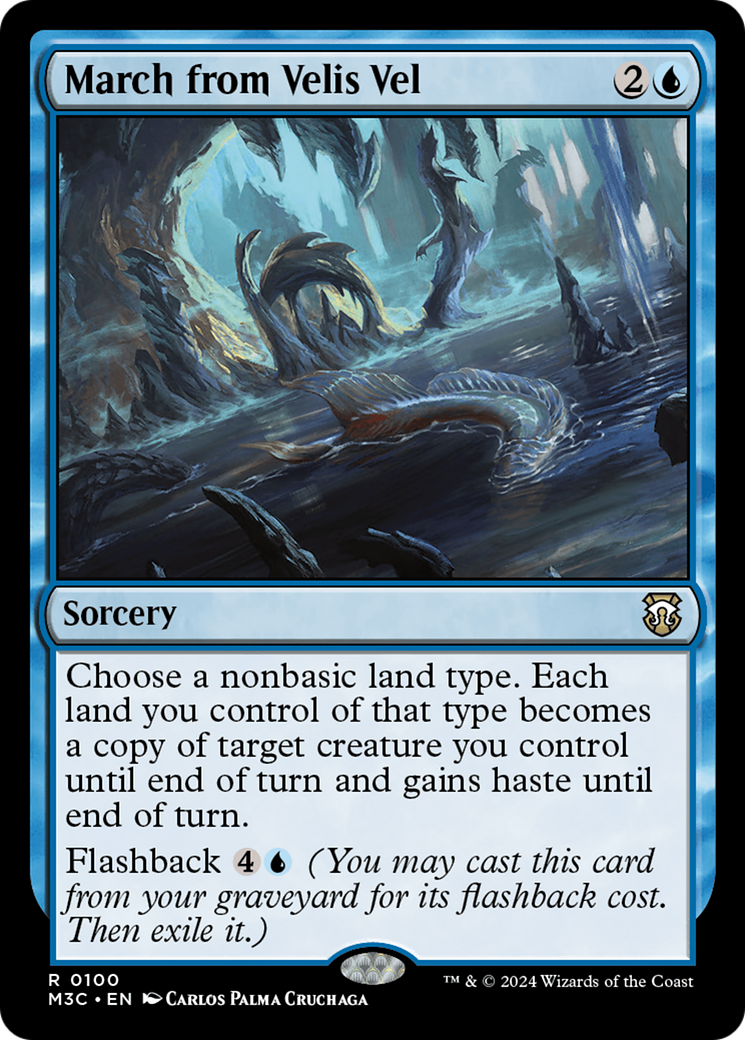 March from Velis Vel [Modern Horizons 3 Commander] | Local Legends