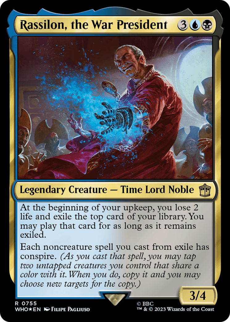 Rassilon, the War President (Surge Foil) [Doctor Who] | Local Legends