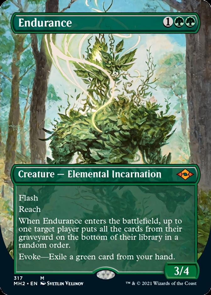 Endurance (Borderless Alternate Art) [Modern Horizons 2] | Golgari Games