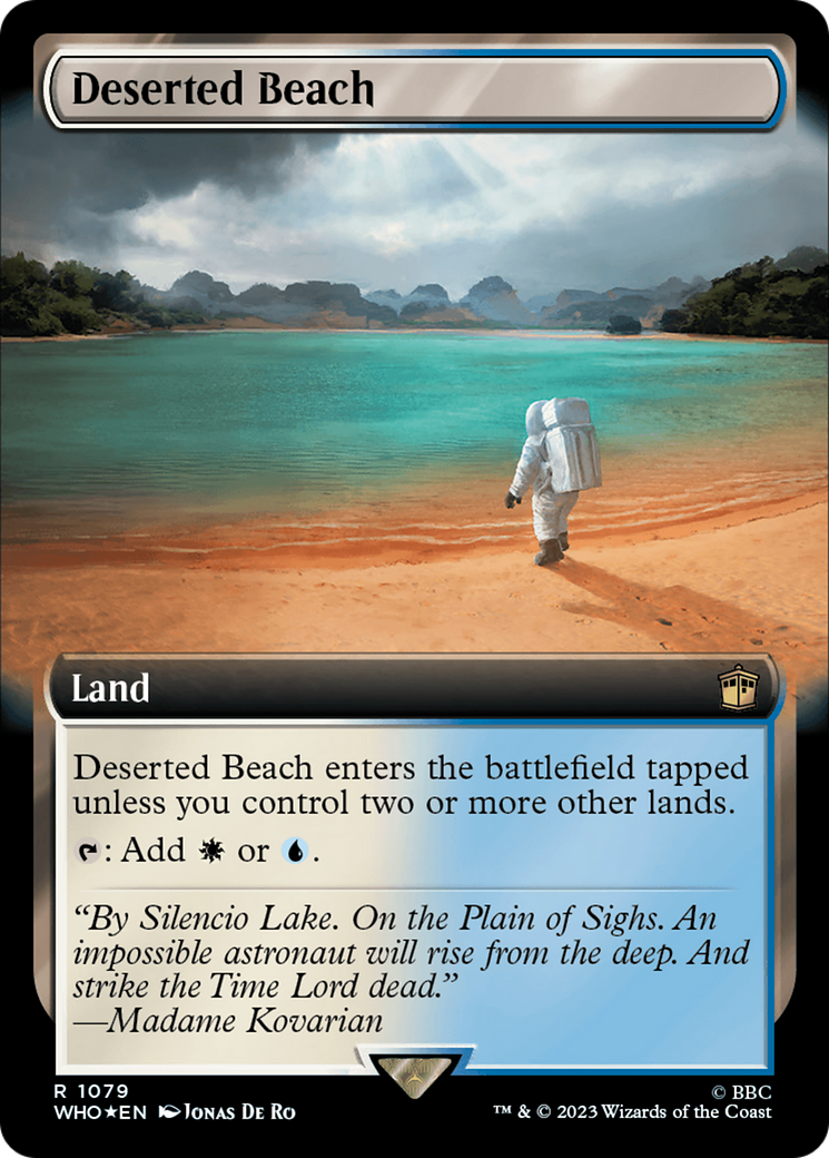 Deserted Beach (Extended Art) (Surge Foil) [Doctor Who] | Local Legends