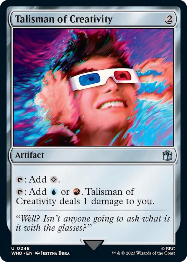 Talisman of Creativity [Doctor Who] | Local Legends