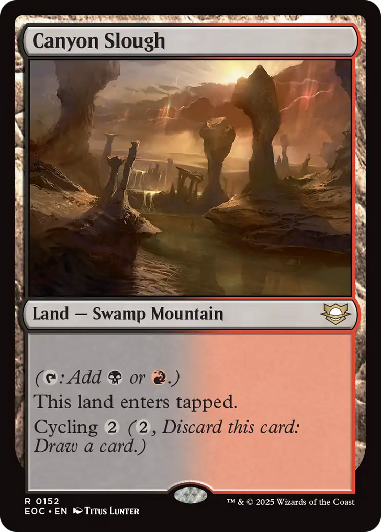 Canyon Slough [Edge of Eternities Commander] | Local Legends