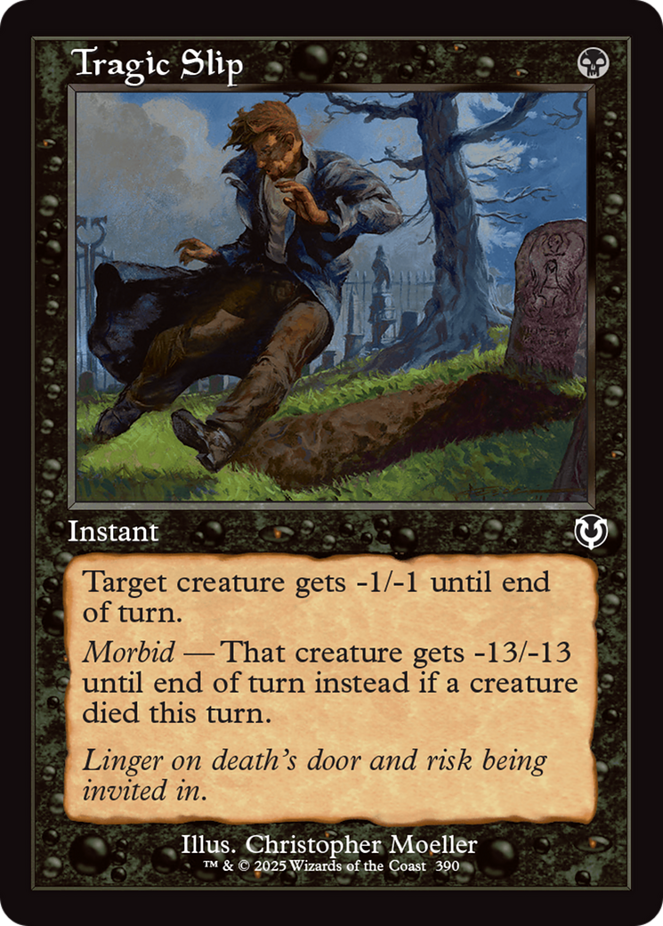 Tragic Slip (Retro Frame) [Innistrad Remastered] | Local Legends