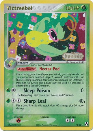 Victreebel (13/92) (Stamped) [EX: Legend Maker] | Local Legends