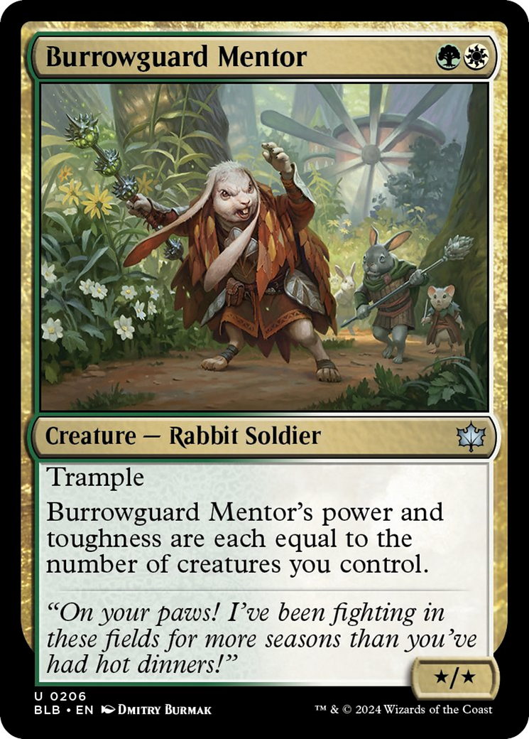 Burrowguard Mentor [Bloomburrow] | Golgari Games