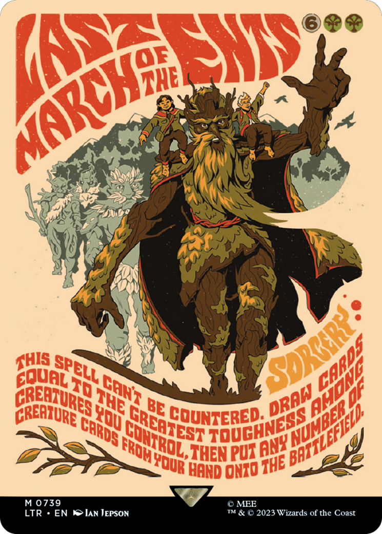 Last March of the Ents (Borderless Poster) [The Lord of the Rings: Tales of Middle-Earth] | Local Legends