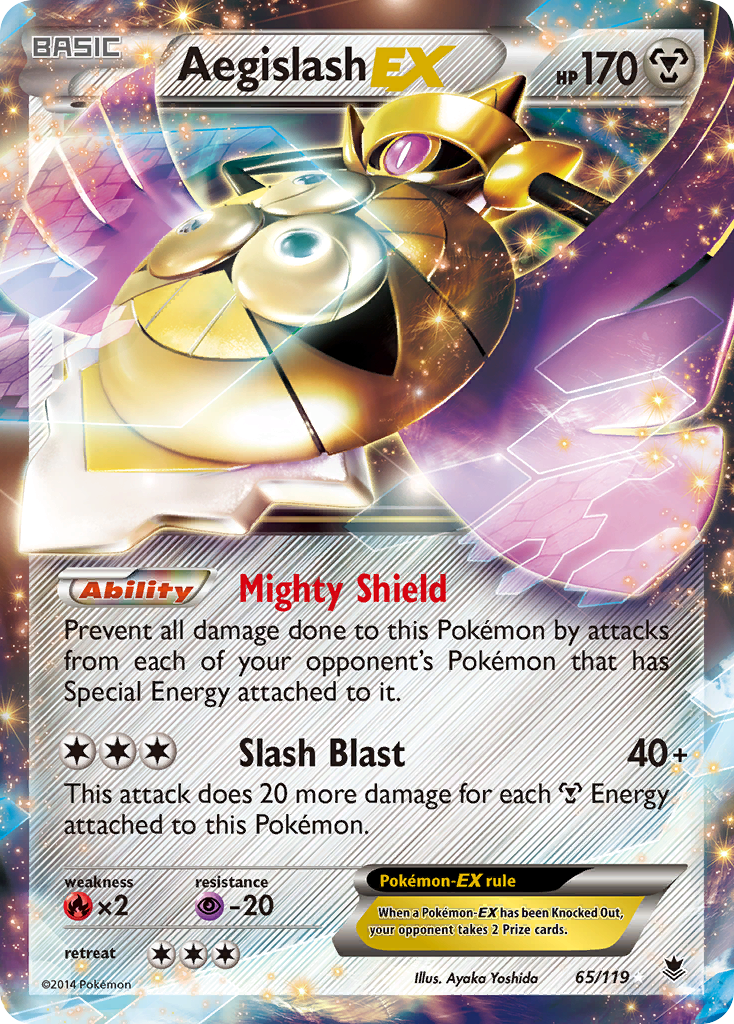 Aegislash EX (65/119) [XY: Phantom Forces] | Local Legends