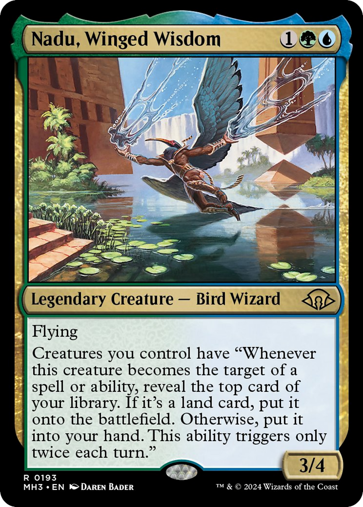 Nadu, Winged Wisdom [Modern Horizons 3] | Local Legends