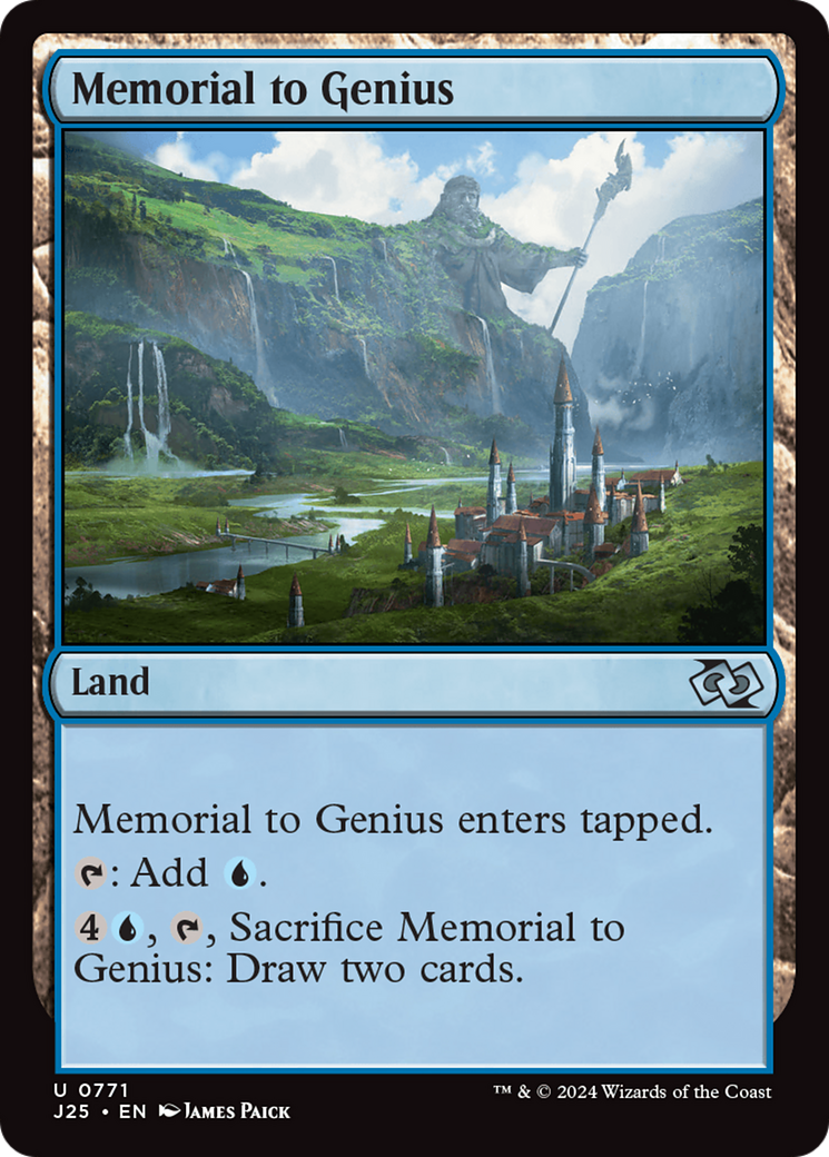 Memorial to Genius [Foundations Jumpstart] | Local Legends