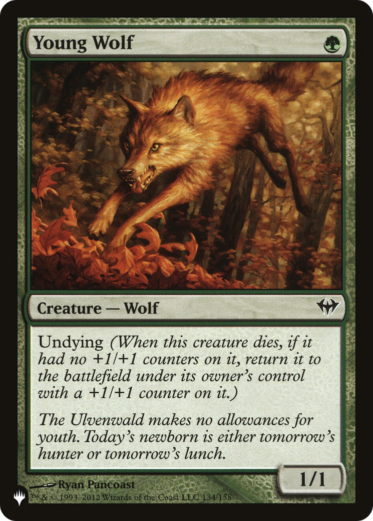 Young Wolf [The List] | Local Legends