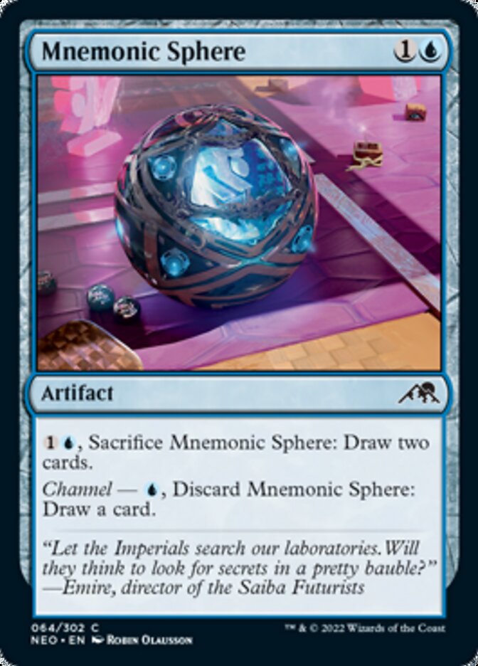 Mnemonic Sphere [Kamigawa: Neon Dynasty] | Local Legends