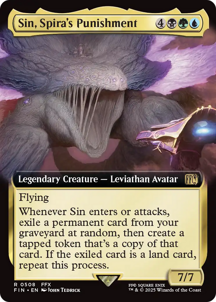 Sin, Spira's Punishment (Extended Art) [FINAL FANTASY] | Local Legends