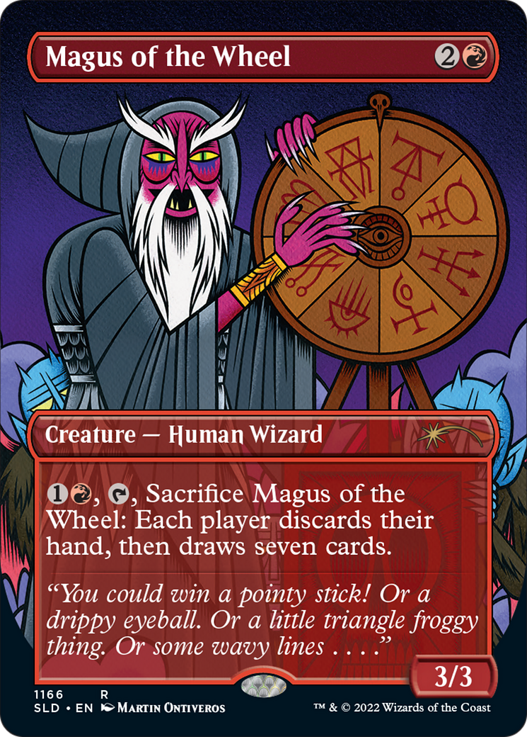 Magus of the Wheel (Borderless) [Secret Lair Drop Series] | Local Legends