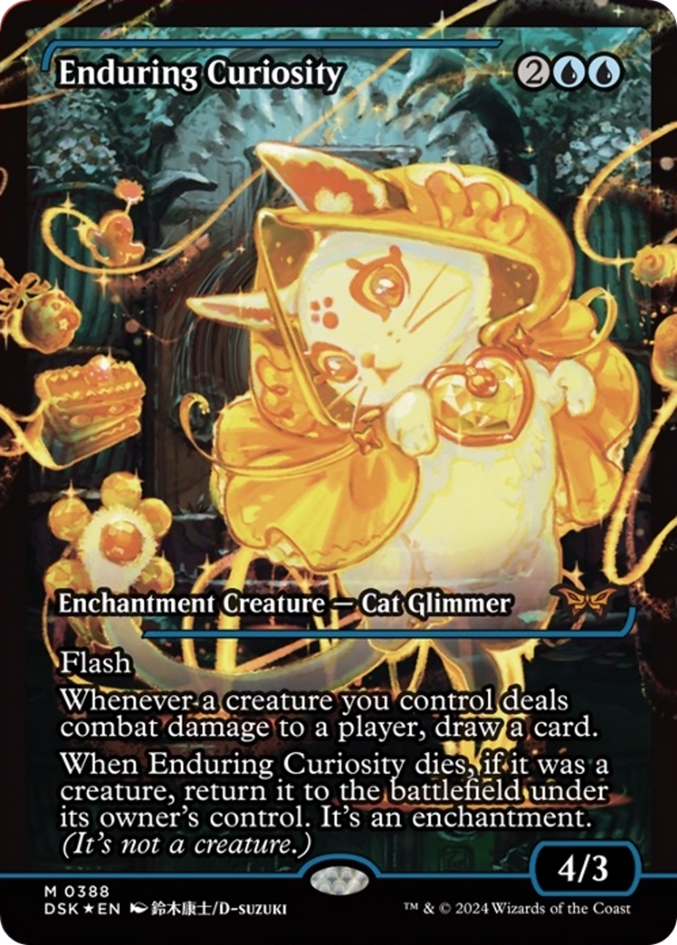 Enduring Curiosity (Japan Showcase) [Duskmourn: House of Horror] | Local Legends