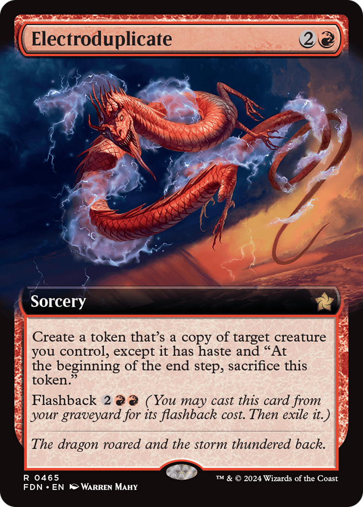 Electroduplicate (Extended Art) [Foundations] | Local Legends