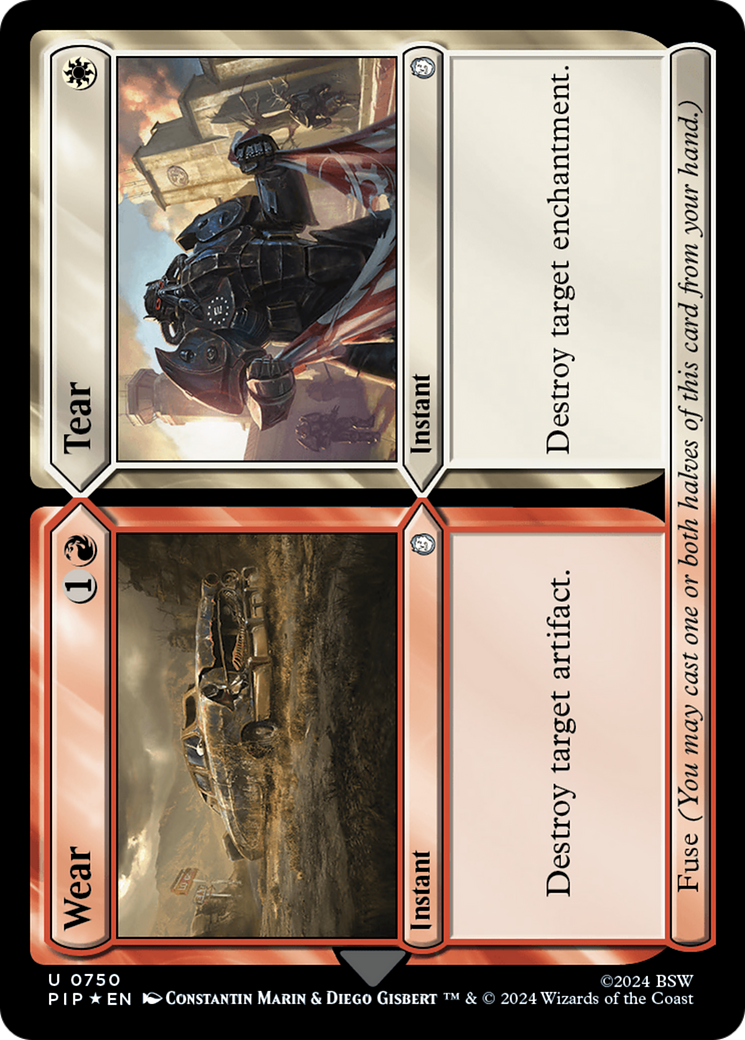 Wear // Tear (Surge Foil) [Fallout] | Local Legends
