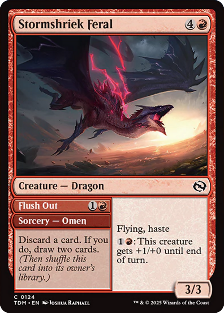 Stormshriek Feral [Tarkir: Dragonstorm] | Local Legends