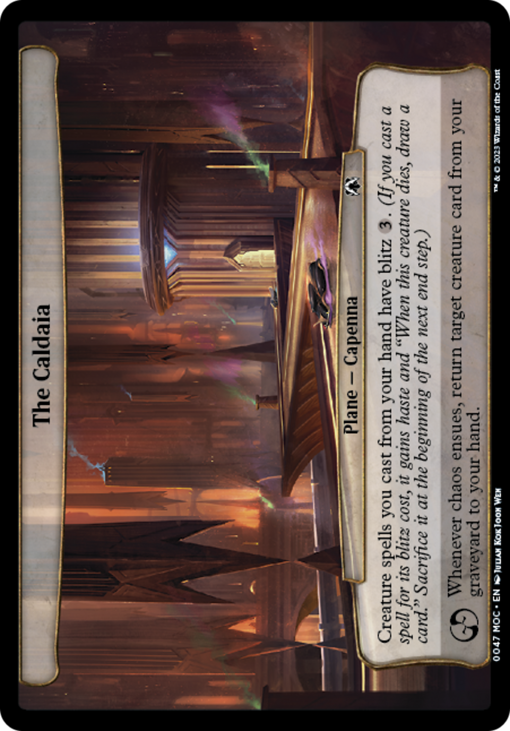The Caldaia [March of the Machine Commander] | Local Legends