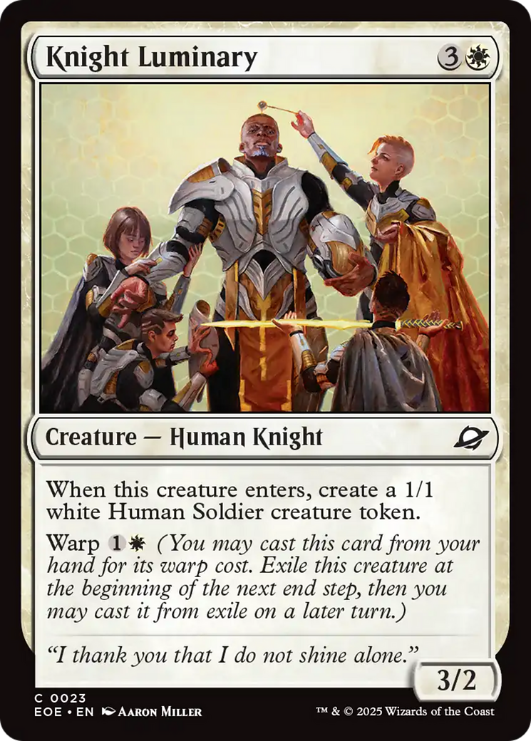 Knight Luminary [Edge of Eternities] | Local Legends