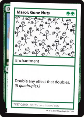 Maro's Gone Nuts (2021 Edition) [Mystery Booster Playtest Cards] | Local Legends