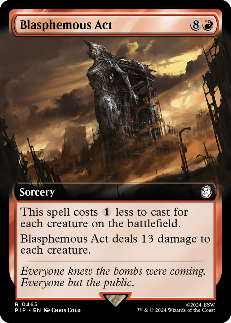 Blasphemous Act (Extended Art) [Fallout] | Local Legends