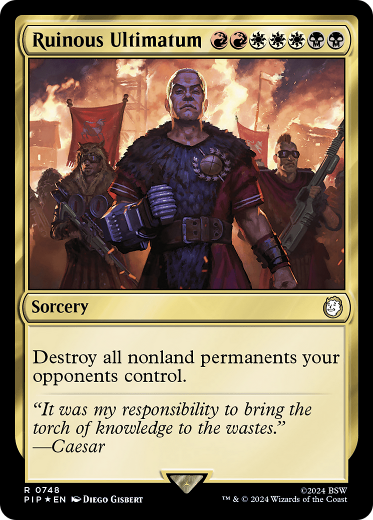 Ruinous Ultimatum (Surge Foil) [Fallout] | Local Legends