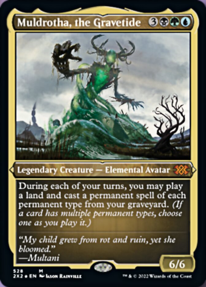 Muldrotha, the Gravetide (Foil Etched) [Double Masters 2022] | Local Legends
