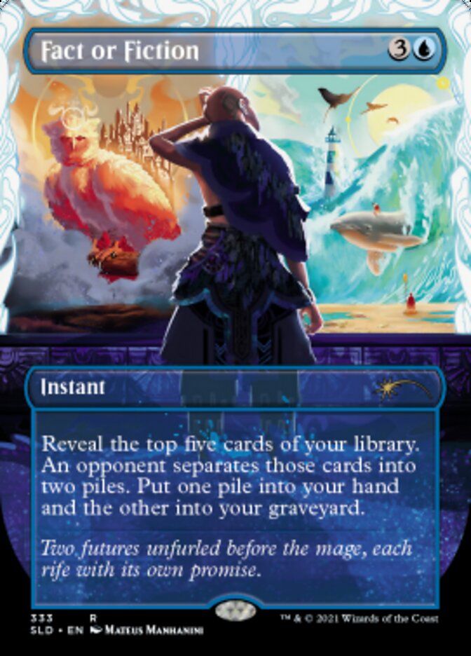 Fact or Fiction (Borderless) [Secret Lair Drop Series] | Local Legends