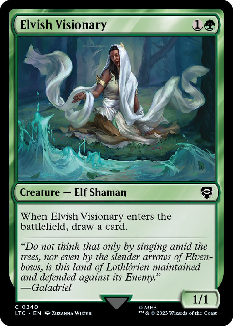 Elvish Visionary [The Lord of the Rings: Tales of Middle-Earth Commander] | Local Legends