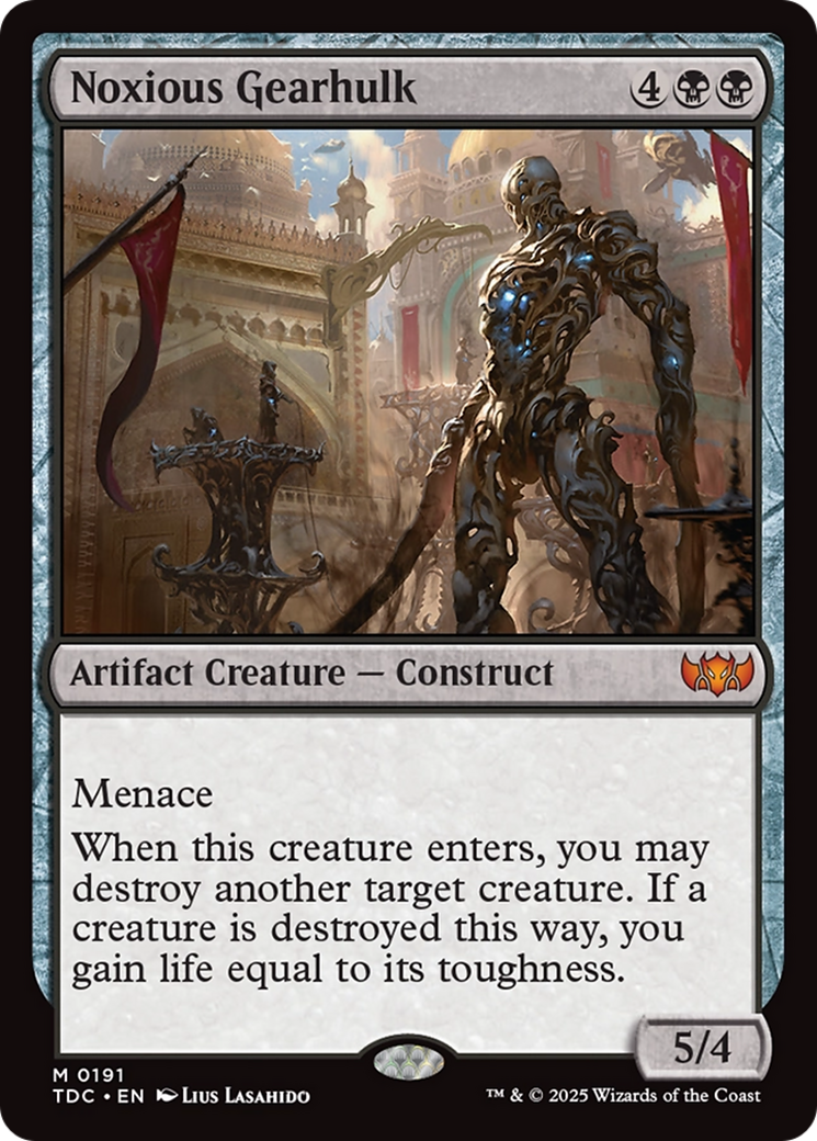 Noxious Gearhulk [Tarkir: Dragonstorm Commander] | Local Legends