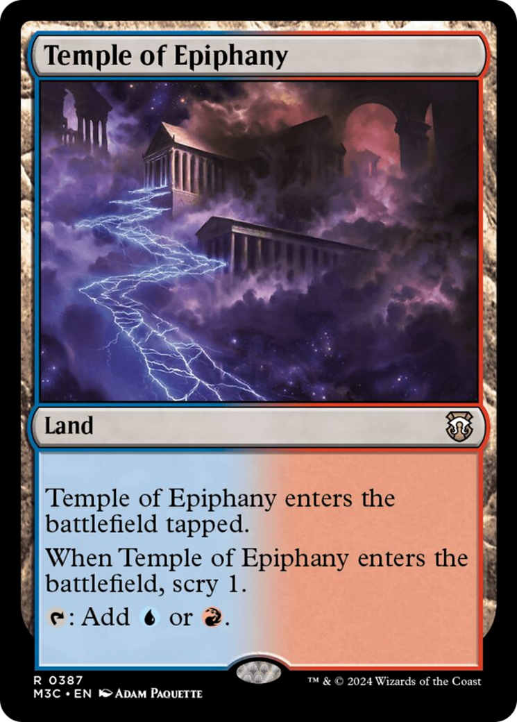 Temple of Epiphany [Modern Horizons 3 Commander] | Local Legends