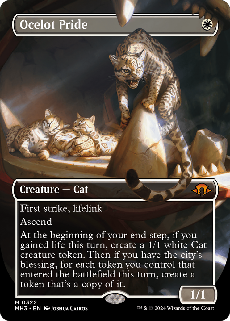 Ocelot Pride (Borderless) [Modern Horizons 3] | Local Legends
