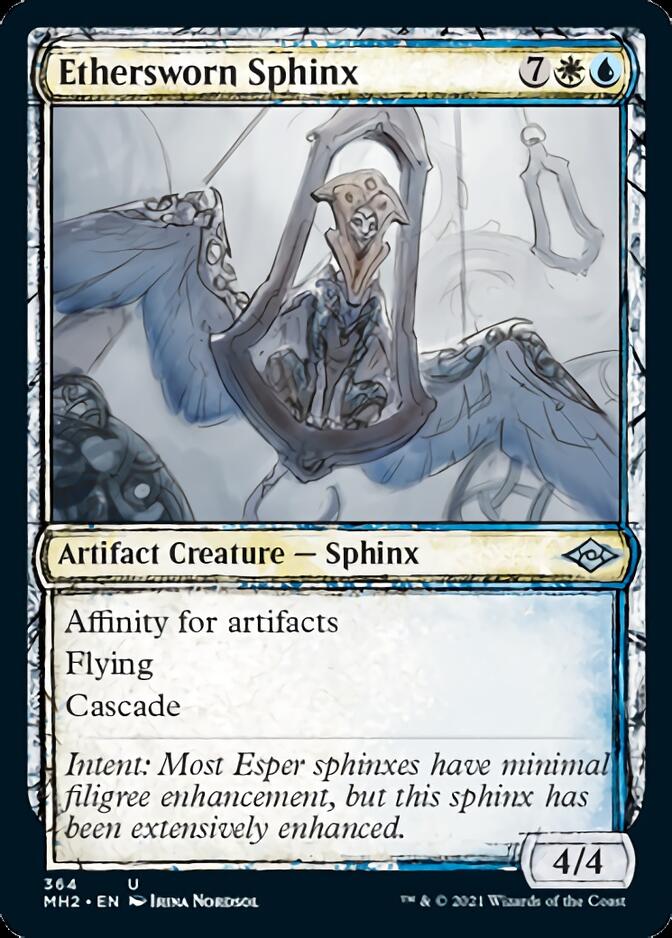 Ethersworn Sphinx (Sketch) [Modern Horizons 2] | Local Legends