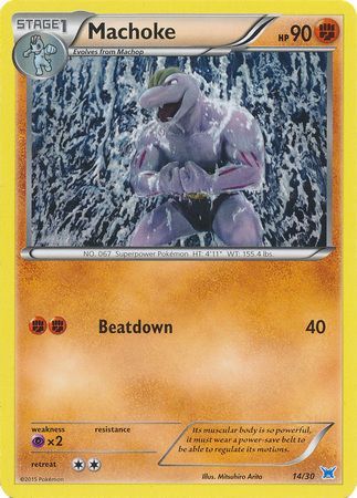 Machoke (14/30) [XY: Trainer Kit 2 - Latios] | Golgari Games