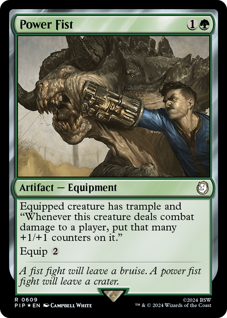 Power Fist (Surge Foil) [Fallout] | Local Legends