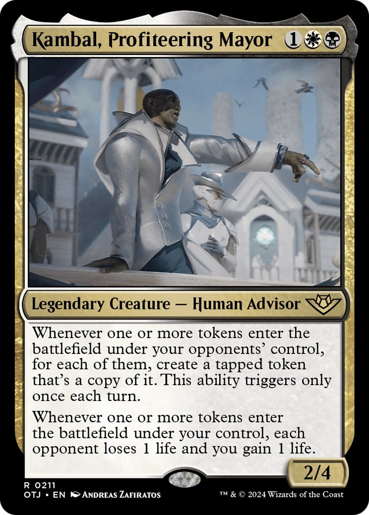 Kambal, Profiteering Mayor [Outlaws of Thunder Junction] | Local Legends