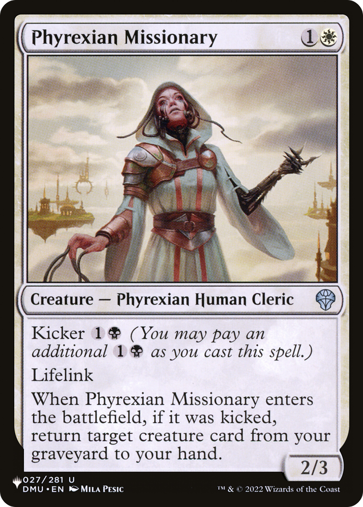 Phyrexian Missionary [The List] | Local Legends