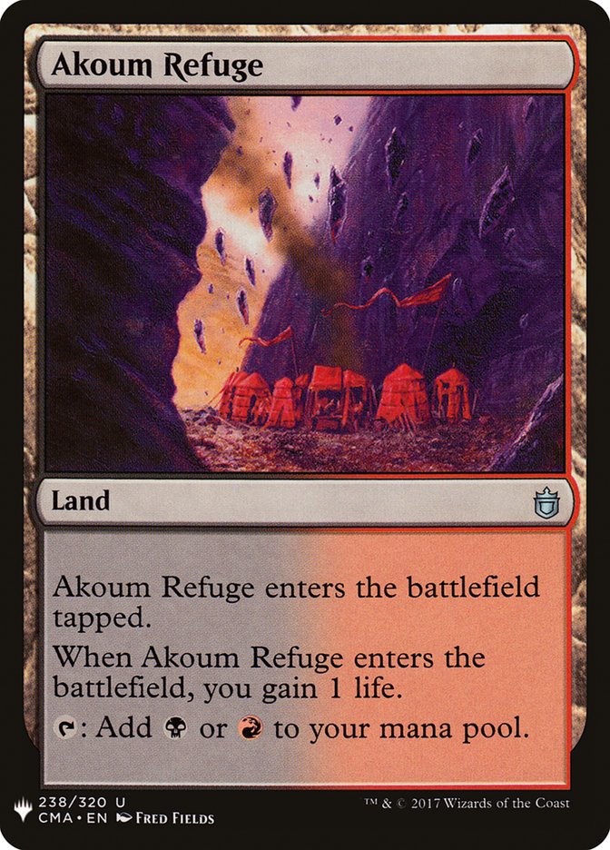 Akoum Refuge [Mystery Booster] | Golgari Games