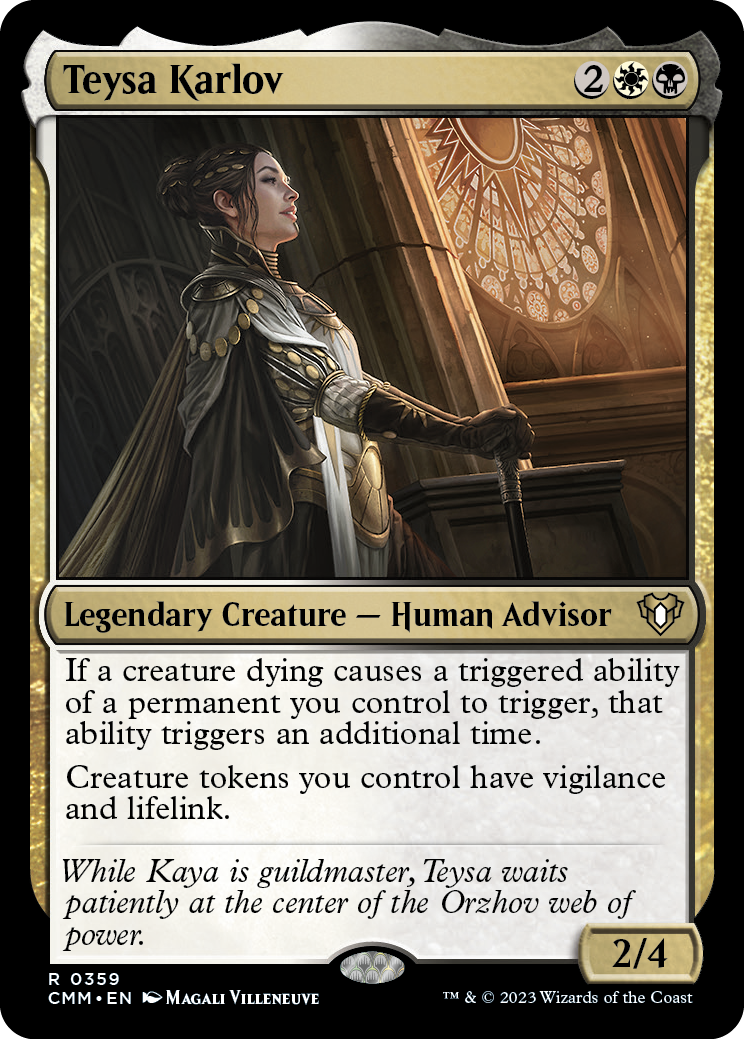 Teysa Karlov [Commander Masters] | Local Legends