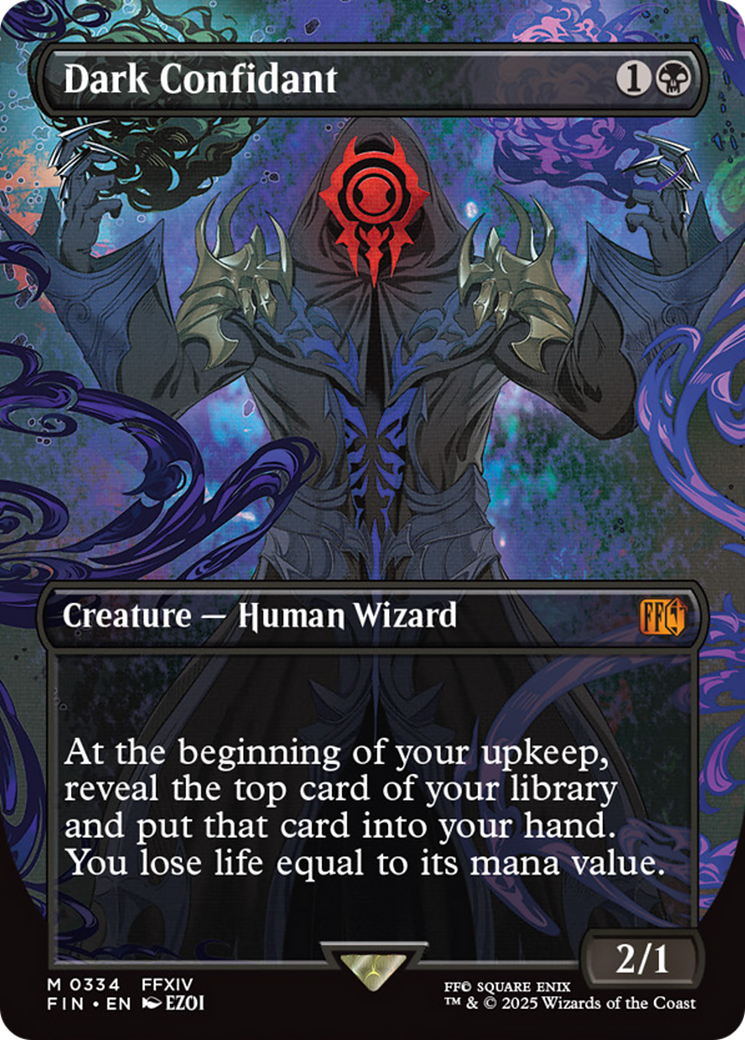 Dark Confidant (Borderless) [FINAL FANTASY] | Local Legends