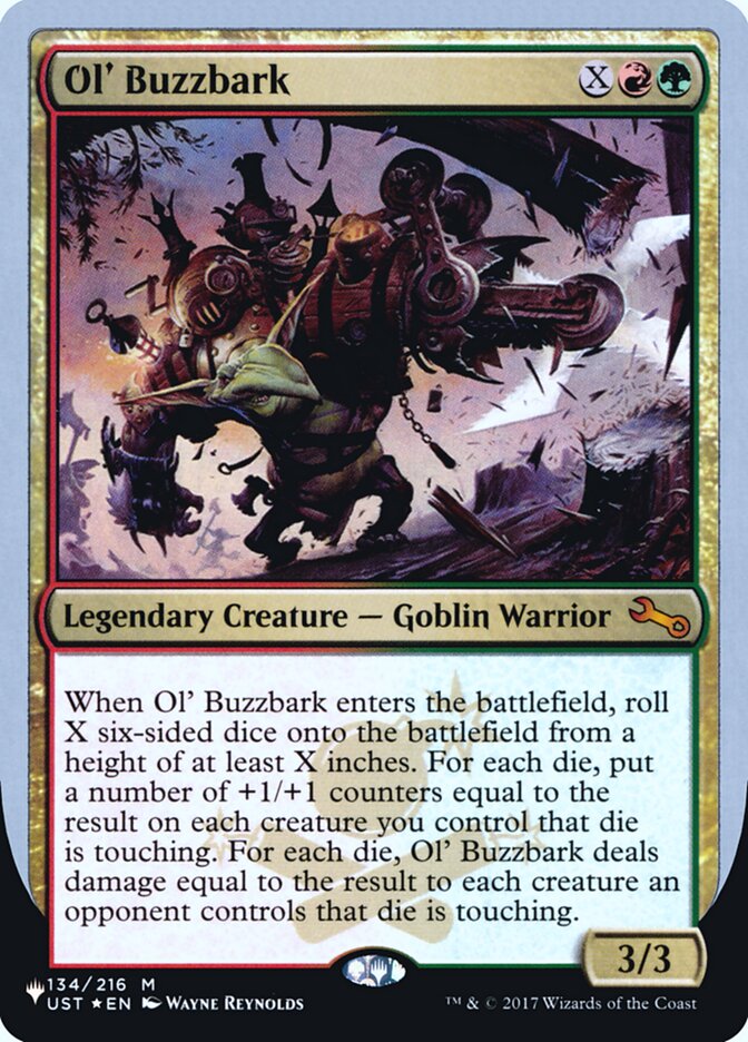 Ol' Buzzbark (Unfinity Foil Edition) [The List] | Local Legends