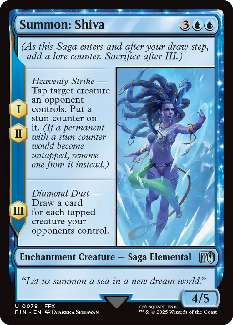 Summon: Shiva [FINAL FANTASY] | Local Legends