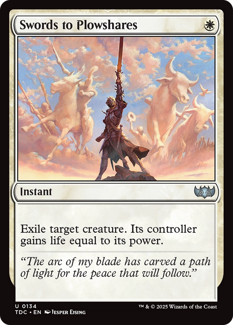 Swords to Plowshares [Tarkir: Dragonstorm Commander] | Local Legends