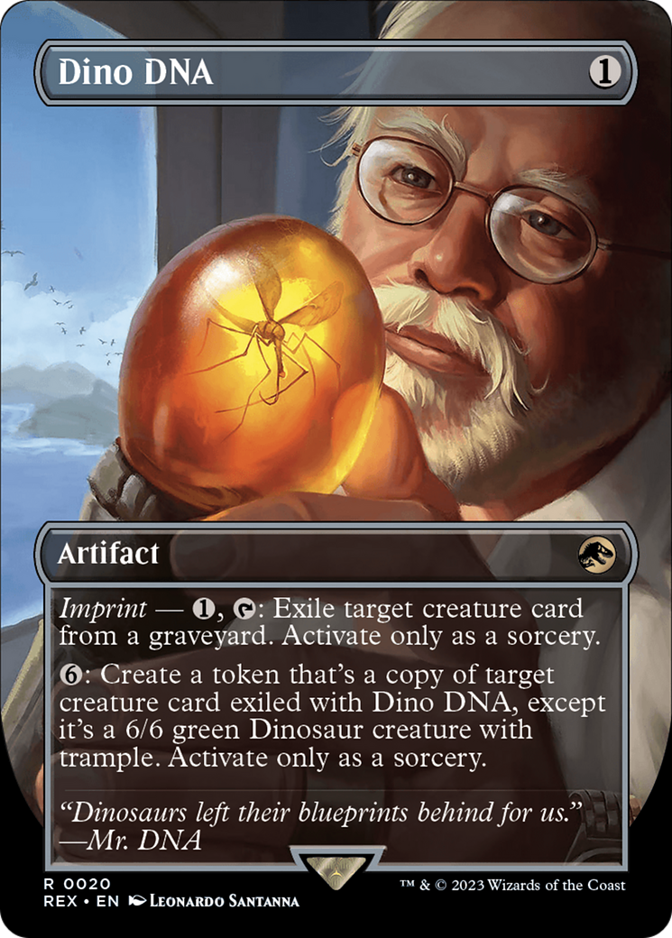 Dino DNA (Borderless) [Jurassic World Collection] | Local Legends